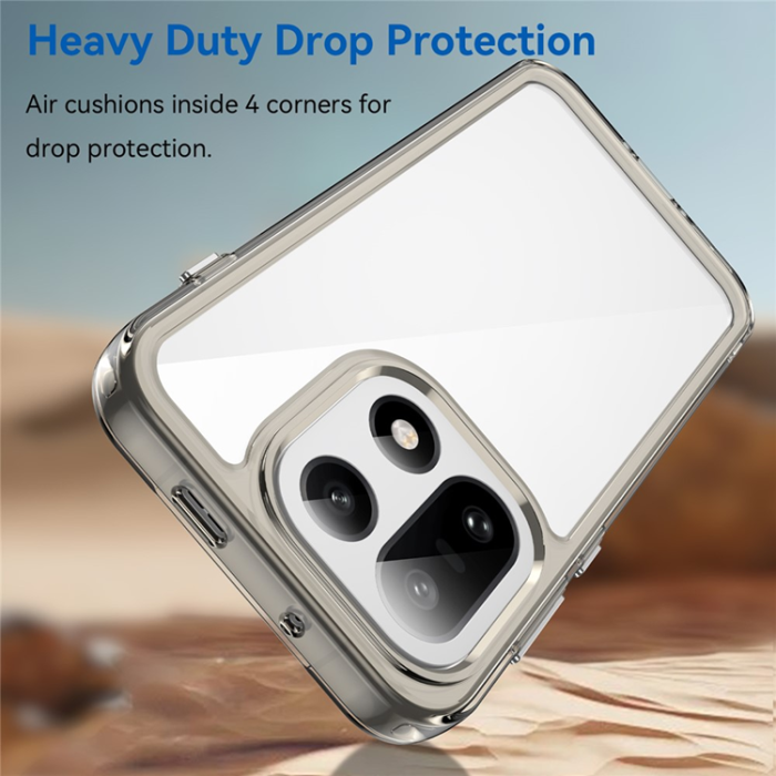 A-One Brand - OnePlus 15 5G Mobilskal TPU + Acrylic Protective - Grå