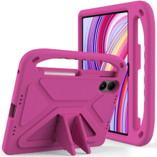 A-One Brand - Xiaomi Redmi Pad Pro/5G/Poco Pad Skal EVA Handgrepp Kickstand - Rose