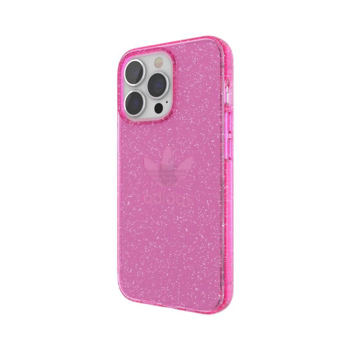 Adidas - Adidas Glitter Skal till iPhone 13/13 Pro pink