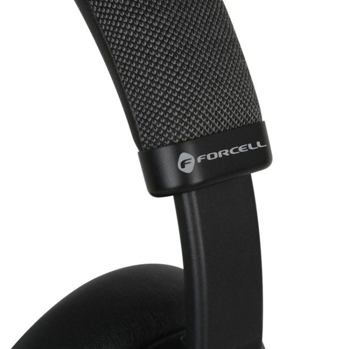 Forcell - Forcell Hörlurar Over-ear Trådlösa ANC Touch Beat F Audio - Svart