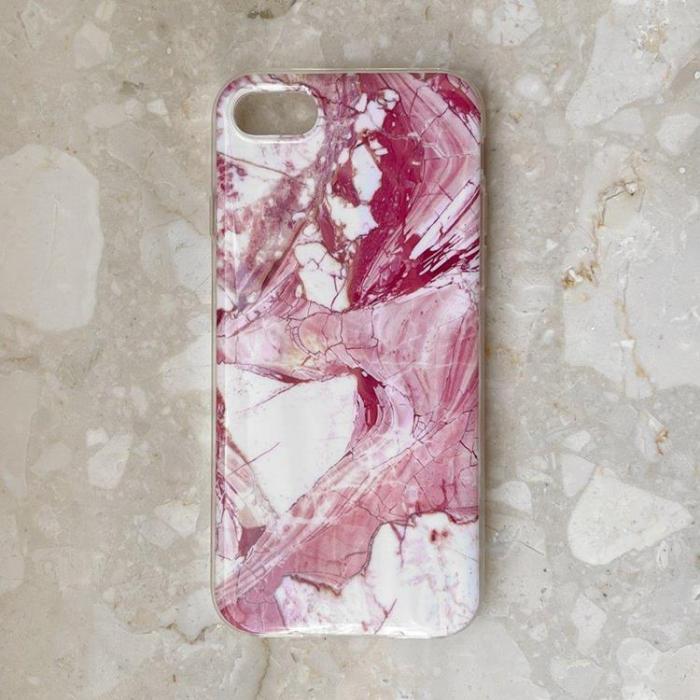 Wozinsky - Wozinsky Galaxy A73 Skal Marble Gel - Rosa