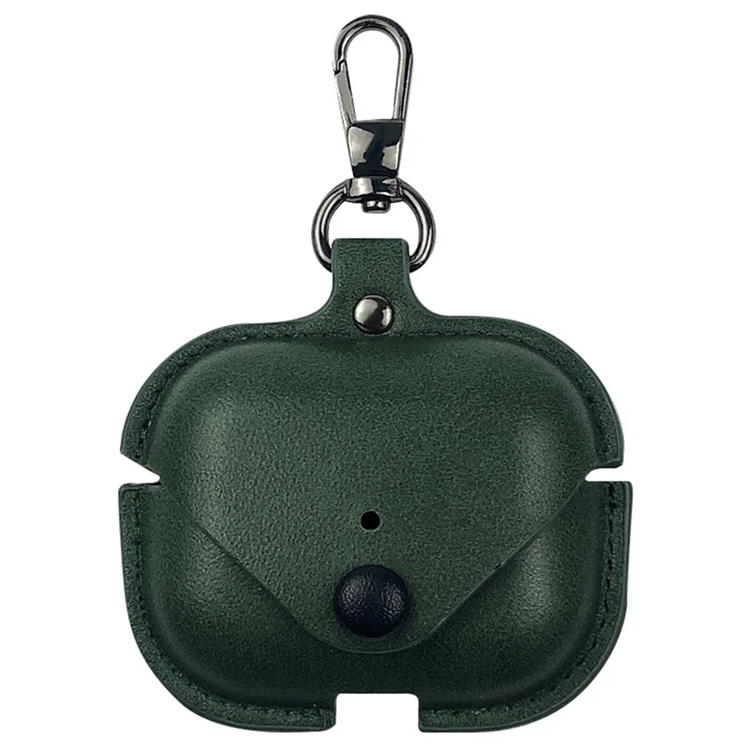 Airpods Pro 3 Skal Business Läder + PC - Grön | 2353 | AlltMobil