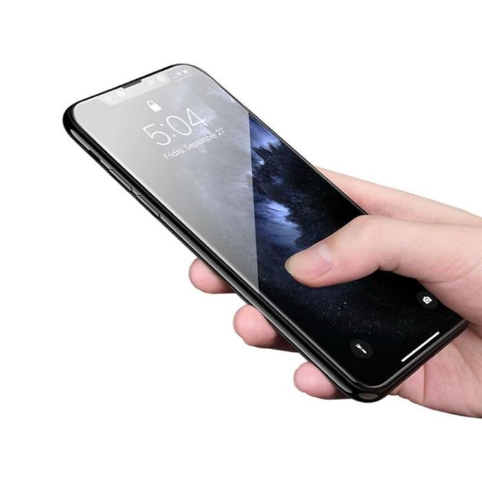 Hoco - HOCO tempered glass HD 5D Guardian shield (SET 10in1) for iPhone Xr / 11 black