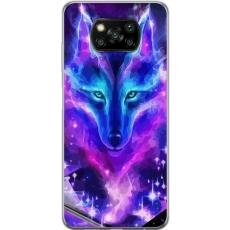 iSecrets - Mobilskal till Xiaomi Poco X3 NFC med Neon Varg