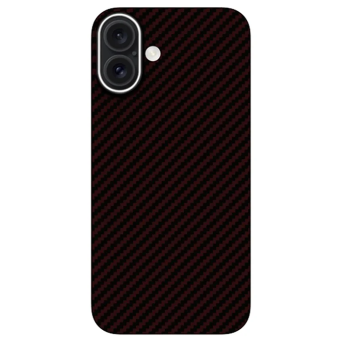 KZDOO - KZDOO iPhone 16 Plus Mobilskal Magsafe Aramid Fiber - Röd