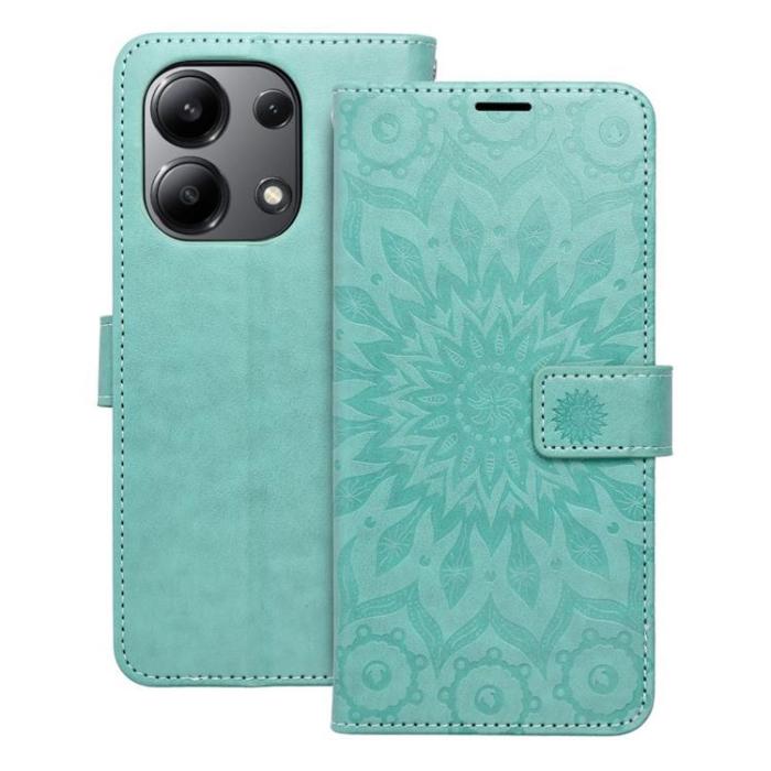 OEM - Xiaomi Redmi Note 13 4G Plånboksfodral Mezzo - Grön