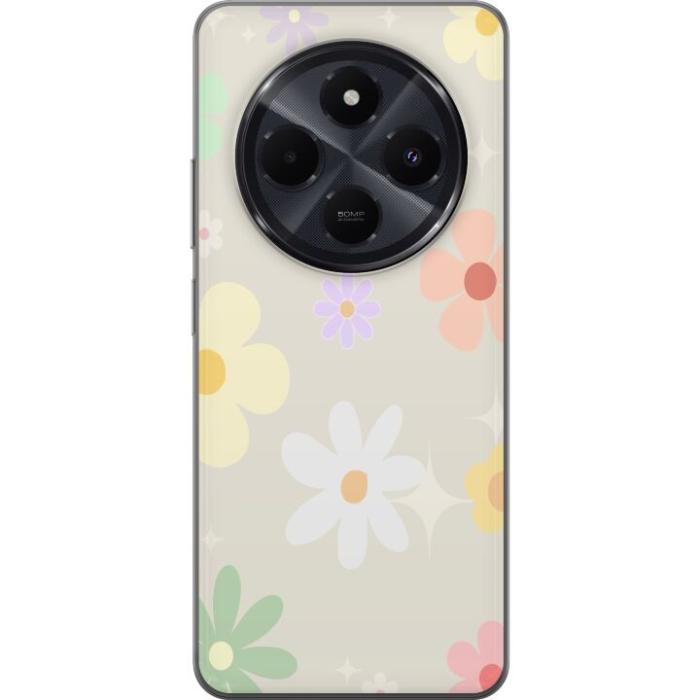 iSecrets - Mobilskal till Xiaomi Redmi A4 med fejdande blommor