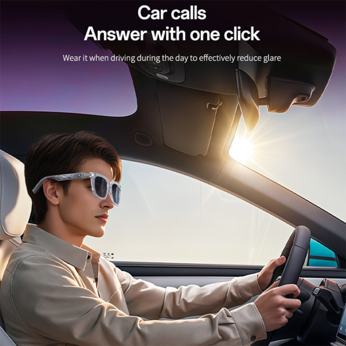 Yesido - YESIDO Vattentäta Smart Glasögon Bluetooth Open-Ear IO41 IP54