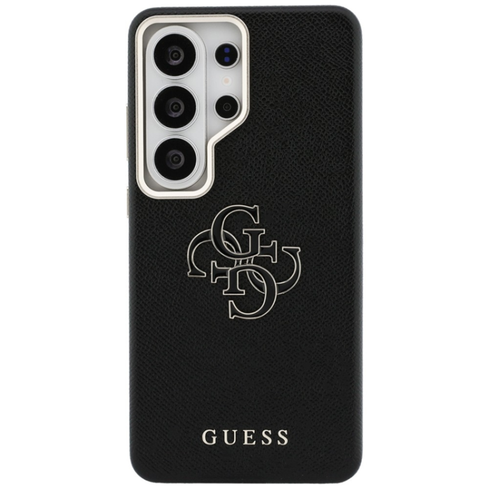 Guess - Guess Mobilskal För Galaxy S26 Ultra MagSafe Grained Big 4G Metal Logo