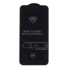 OEM - iPhone 16e Härdat Glas Skärmskydd 10D - Svart
