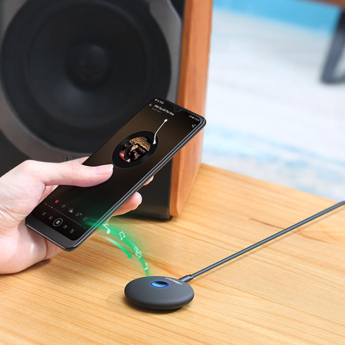 UTGATT5 - Ugreen 2in1 Bluetooth 4.2 AptX Audio Transmitter/Receiver - Svart
