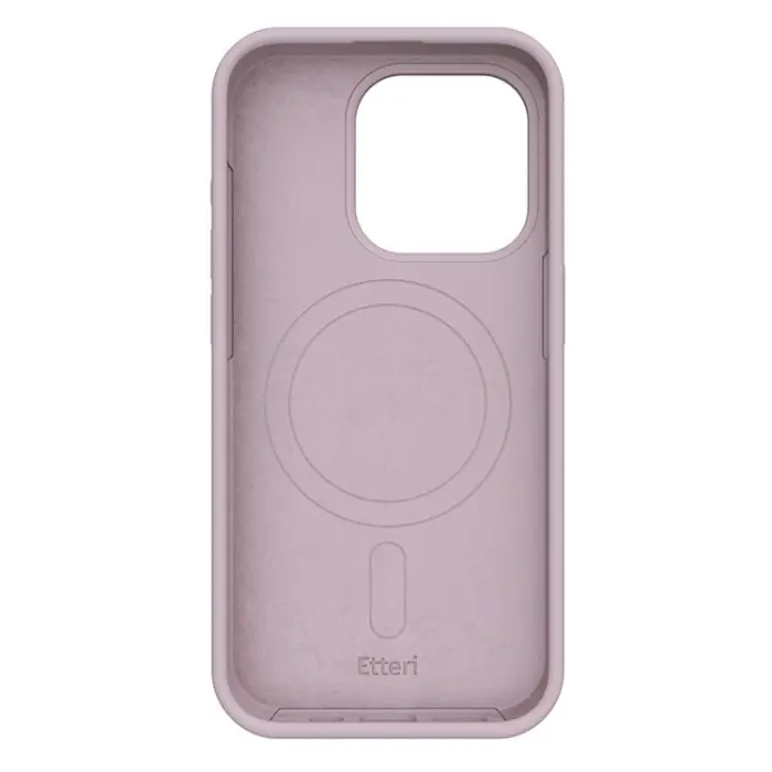 Etteri - Etteri iPhone 16 Pro Max Mobilskal MagSafe Silikon - Ljusrosa