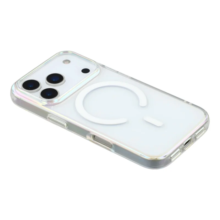 KIGC - KIGC iPhone 17 Pro Max Mobilskal Magsafe Dazzling Color - Transparent