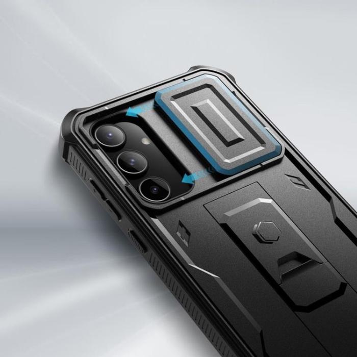 Tech-Protect - Tech-Protect Galaxy A55 5G Mobilskal Kevlar Cam Plus - Svart