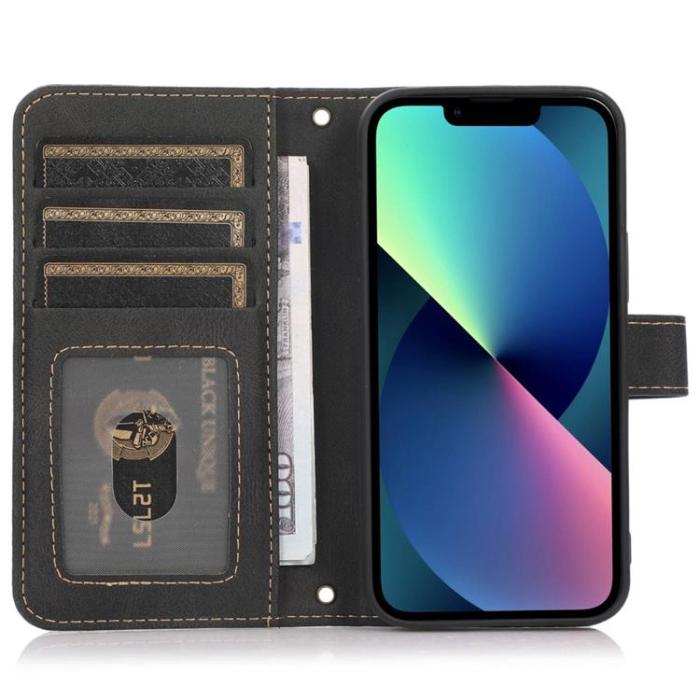 OEM - iPhone 14 Plus Plånboksfodral Flip - Svart