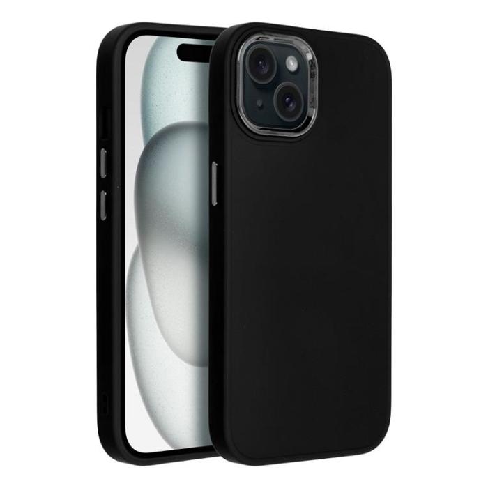 OEM - iPhone 15 Mobilskal Frame - Svart
