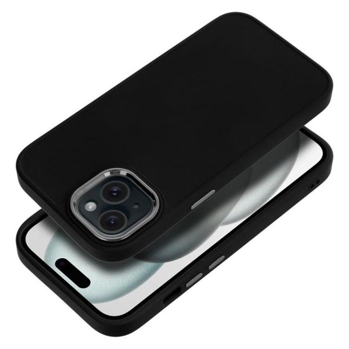 OEM - iPhone 15 Mobilskal Frame - Svart