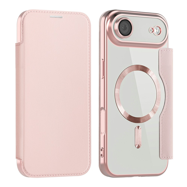 AMORUS iPhone Air Plånboksfodral MagSafe RFID - Rosa | 2353 | AlltMobil