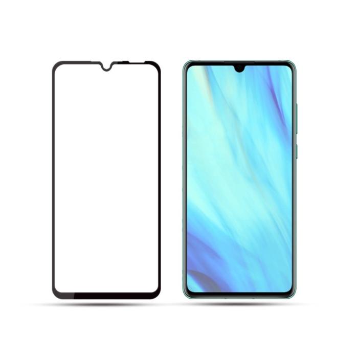Mocolo - Mocolo 3D Härdat Glas Skärmskydd till Huawei P30 Svart