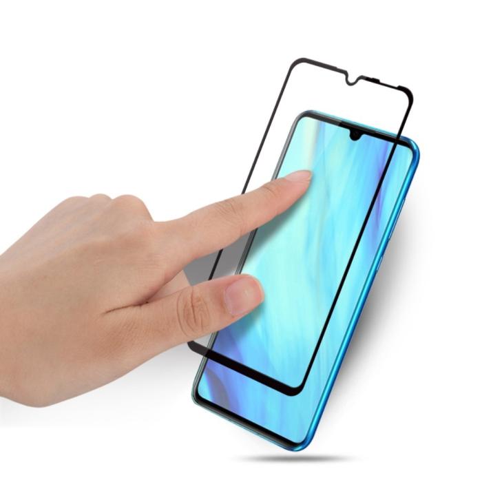 Mocolo - Mocolo 3D Härdat Glas Skärmskydd till Huawei P30 Svart