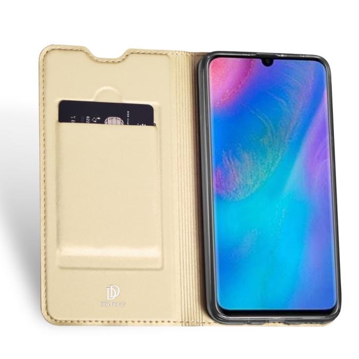 Dux Ducis - Dux Ducis Plånboksfodral till Huawei P30 - Guld