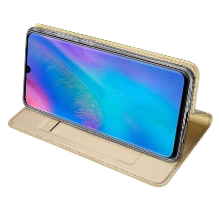 Dux Ducis - Dux Ducis Plånboksfodral till Huawei P30 - Guld