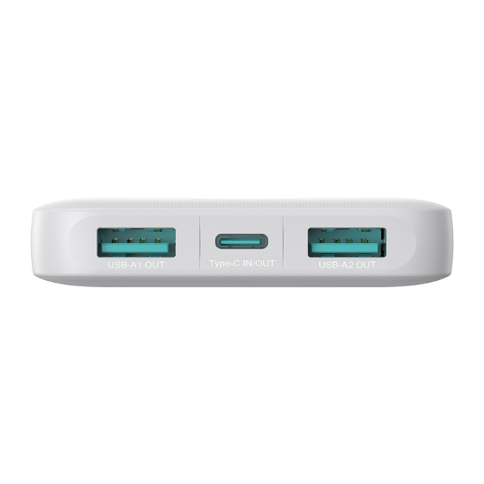 Joyroom - Joyroom Powerbank 10000mAh 2xUSB-A 1xUSB-C 2.4A - Vit