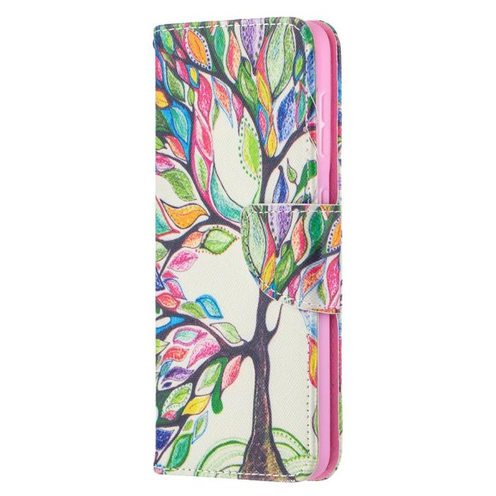OEM - Plånboksfodral till Samsung Galaxy S21 Plus - Colorful Tree