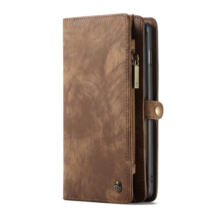 DG.MING - DG.MING Detachable Plånboksfodral till Samsung Galaxy S21 Ultra - Brun