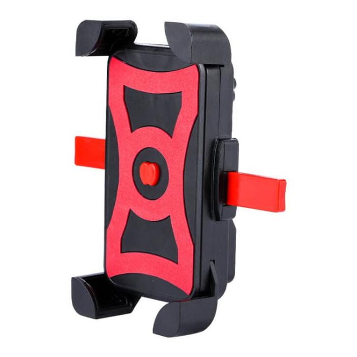 UTGATT4 - Cykel motorcykel handlebar phone 360 hållare Svart