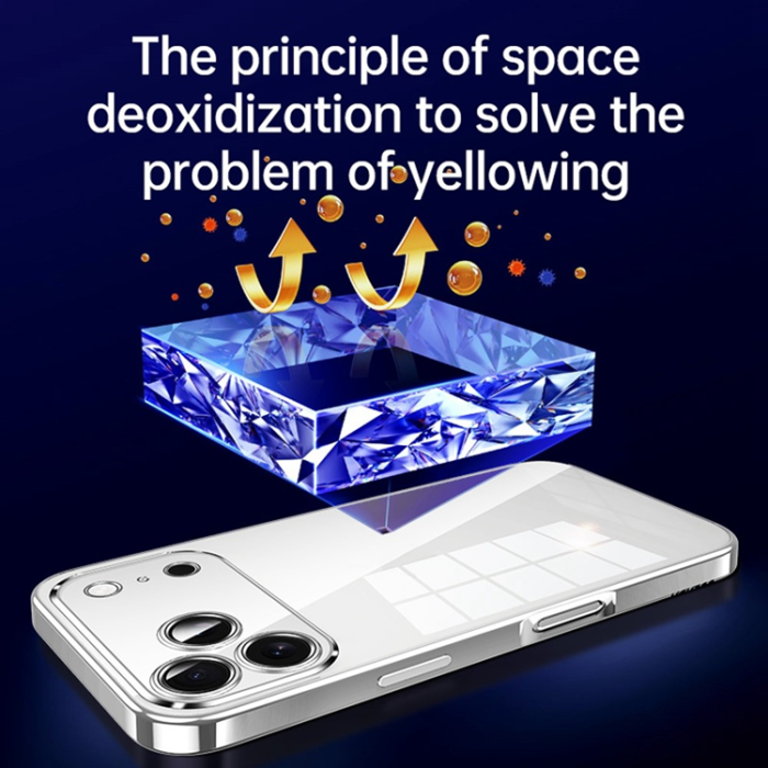 SULADA - SULADA iPhone 17 Pro Mobilskal Ultra Thin Electroplated - Silver