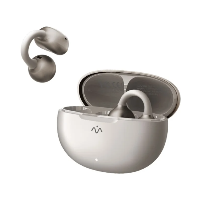 MOMAX - MOMAX Clip-On BT15 1-Vibe Clip M.IN.D IPX4 Trådlös Hörlurar - Titanium Guld
