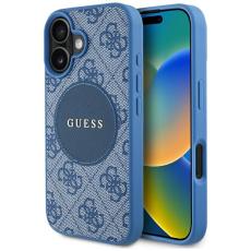Guess - Guess iPhone 16 Mobilskal MagSafe 4G Circle - Blå