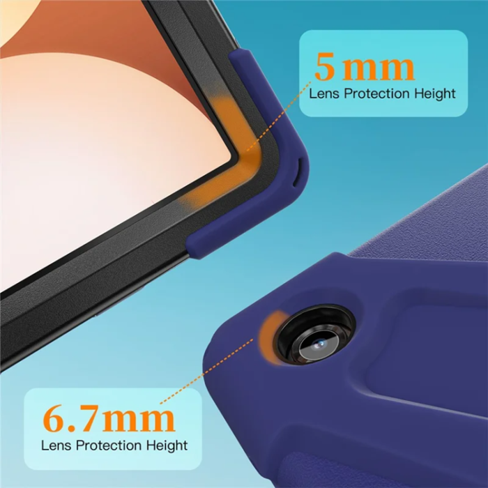 A-One Brand - Galaxy Tab A11 Plus Mobilskal Kickstand Silikon Axelrem