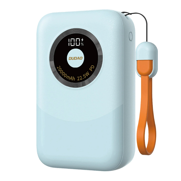 Dudao Powerbank 10000mAh 22.5W USB-A/USB-C - Blå (Blå) | 505295 | AlltMobil