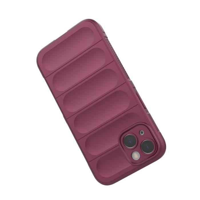 UTGATT1 - iPhone 13 Skal Shockproof Rugged TPU - Vinröd