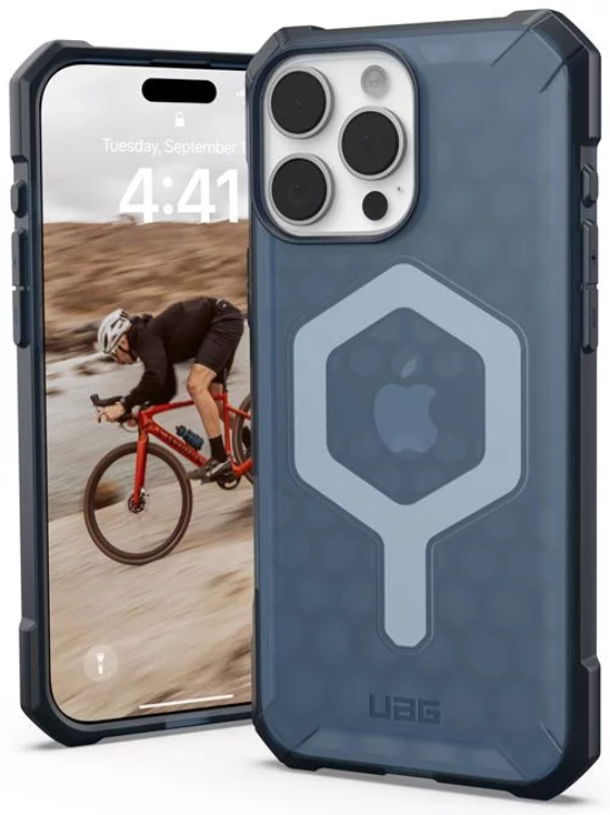 UAG iPhone 16 Pro Mobilskal MagSafe Essential Armor - Blå | 2353 | AlltMobil