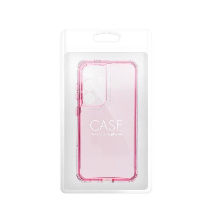 OEM - Galaxy S25 Plus Mobilskal Matrix Clear - Rosa