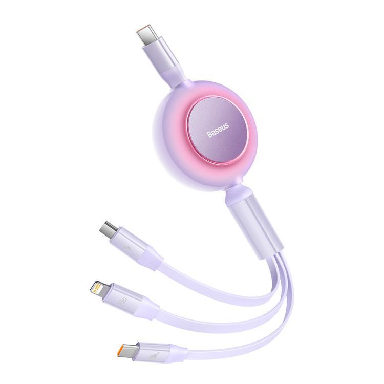 Baseus 3in1 USB-A till USB-C, Lightning, microUSB kabel 1.1m | 3541 | AlltMobil
