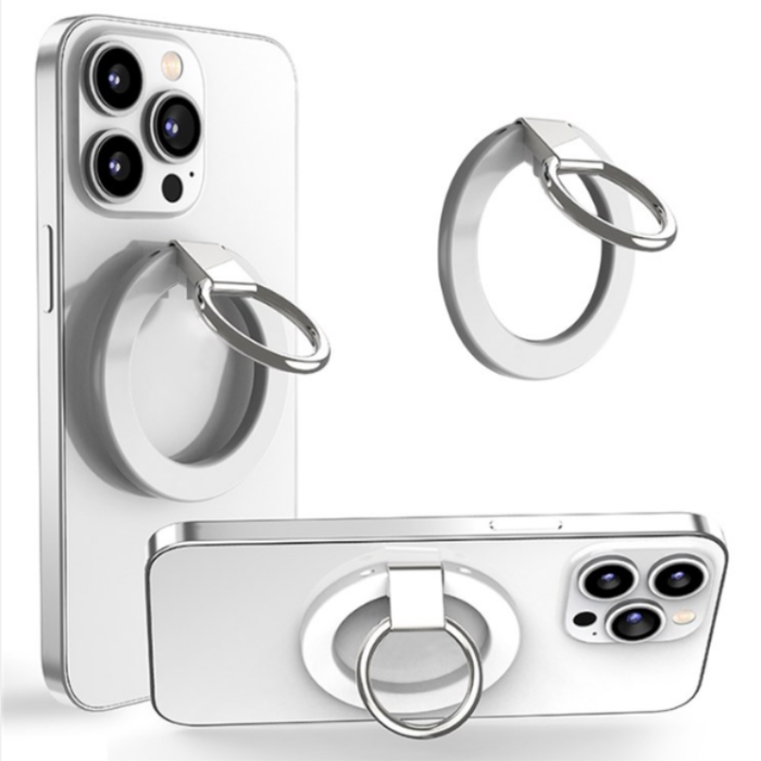 OEM - Magsafe Magnetic Ringhållare Till Mobiltelefon - Vit
