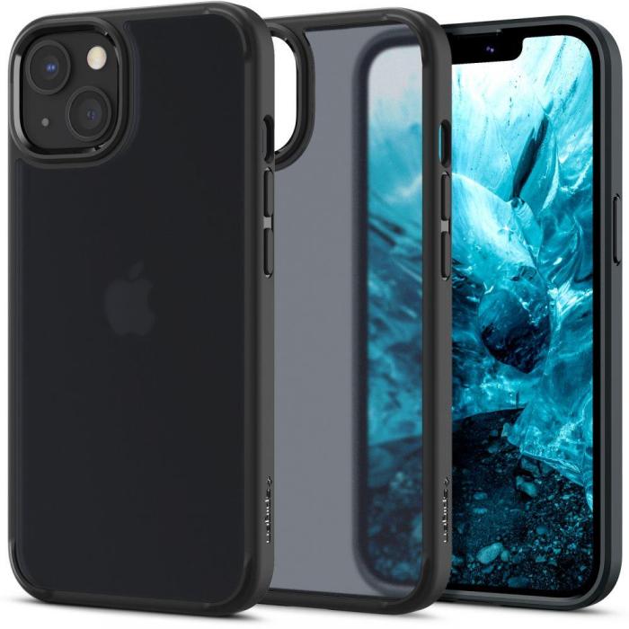UTGATT1 - Spigen Ultra Hybrid Skal iPhone 13 - Matte Frost Svart