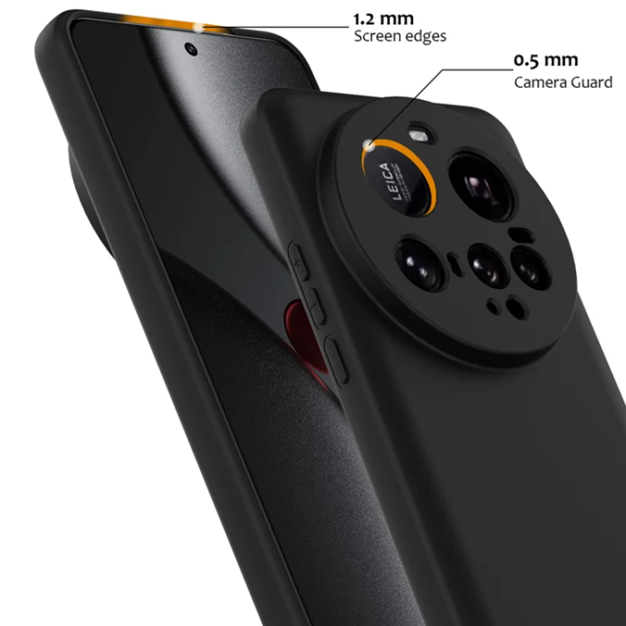 A-One Brand - Xiaomi 15 Ultra Mobilskal MagSafe Liquid Silikon - Svart