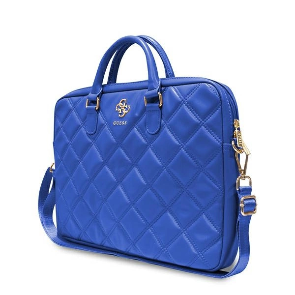 Guess Laptopväska 16"" Quilted 4G - Blå | 2353 | AlltMobil