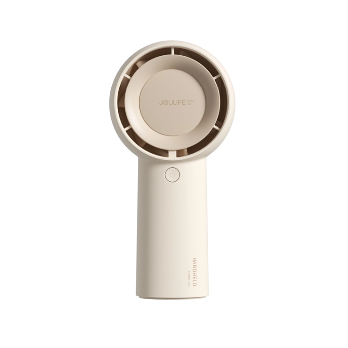 Jisulife - Jisulife Bärbar USB Handfläkt 4000 mAh Life5 Plus - Beige