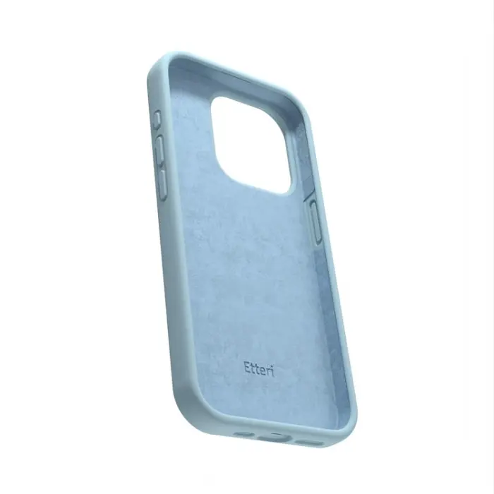 Etteri - Etteri iPhone 16 Pro Max Mobilskal Silikon - Ljusblå