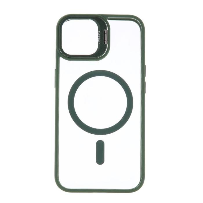 OEM - iPhone 16 Plus Mobilskal MagSafe Extra Lens - Mörkgrön