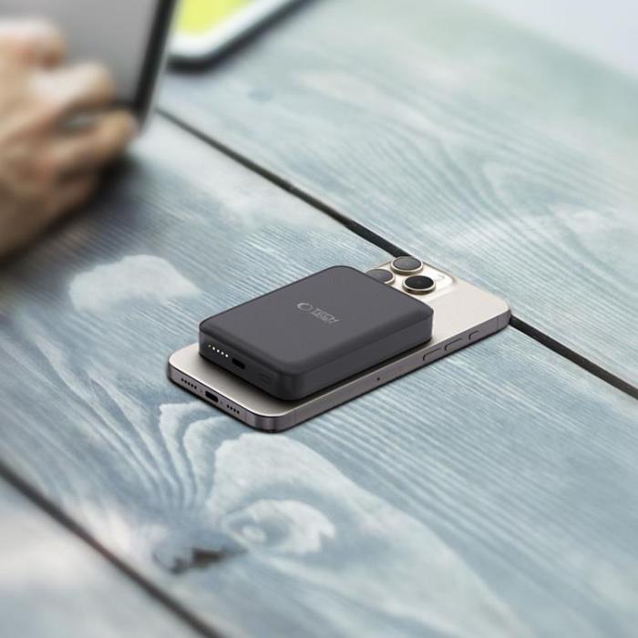 Tech-Protect - Tech-Protect Magsafe Powerbank 10000mAh PB11 LifeMag - Svart