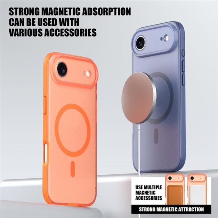 A-One Brand - iPhone 17 Air Mobilskal MagSafe Skin Feel - Svart
