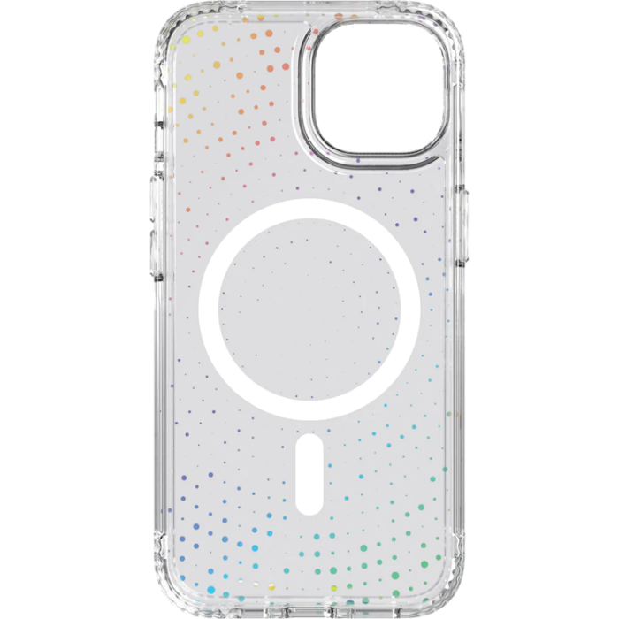 Tech21 - Tech21 Evo Sparkle MagSafe Apple iPhone 13/14/15/16e Transparent