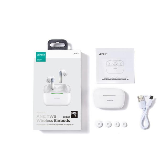 Joyroom - Joyroom Jbuds Trådlösa In-Ear-Hörlurar (JR-BC1) - Vit